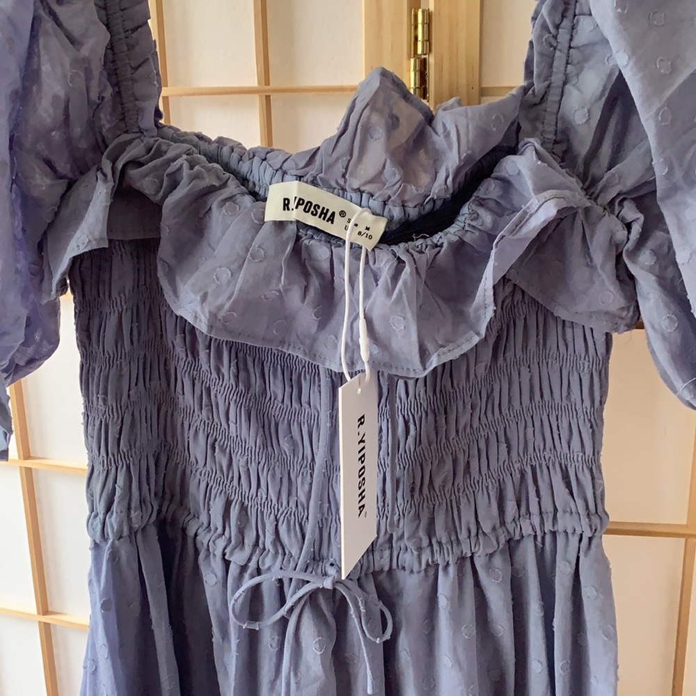 Square Neck Cottage Core Dress - Picture 4 of 5